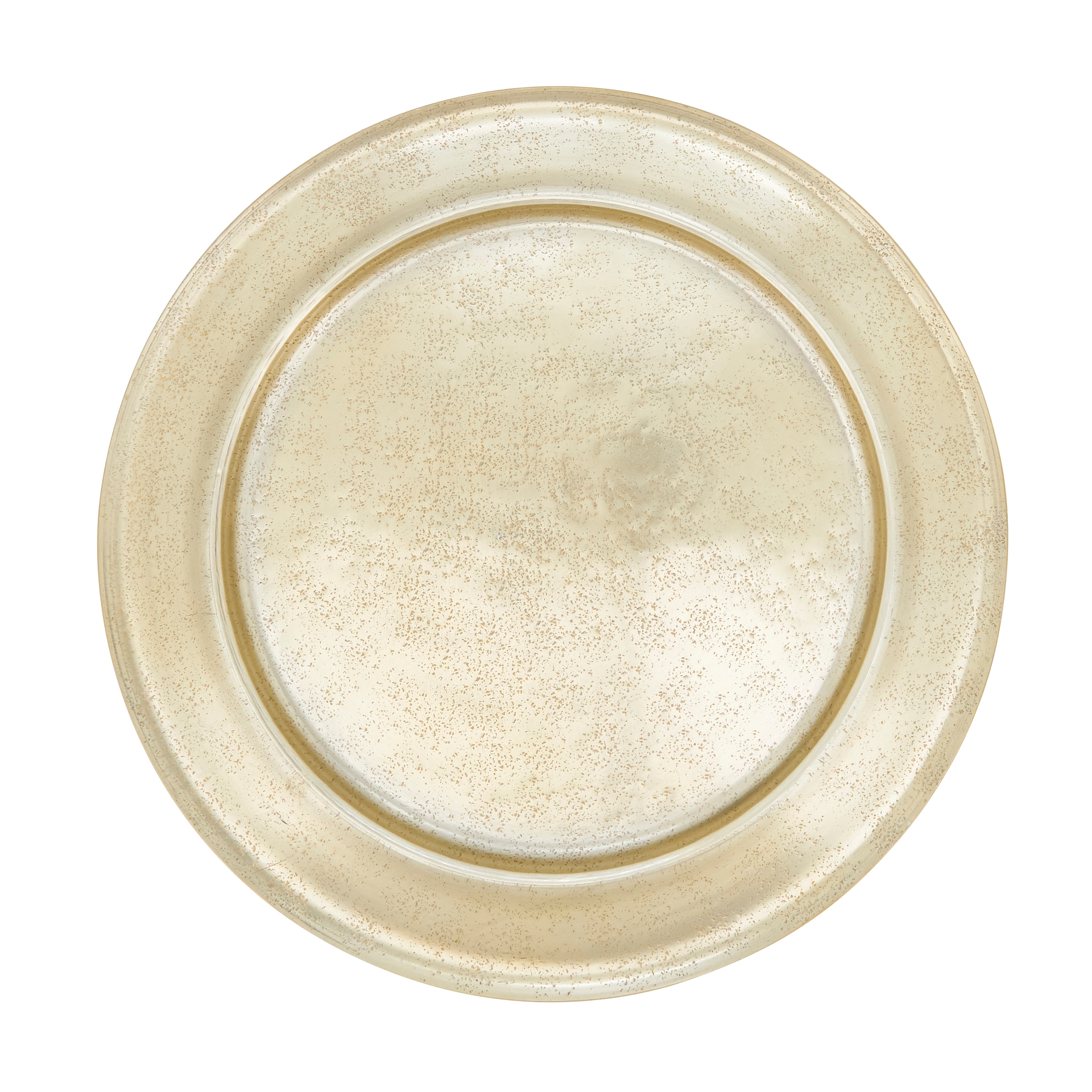 Saro Lifestyle Polished Rimmed Charger (Set of 4)