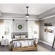 preview thumbnail 2 of 22, Hunter 44" Pacer Ceiling Fan with LED Light Kit and Handheld Remote - Modern Farmhouse, Transitional