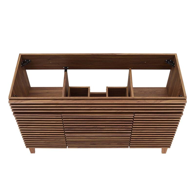 Render 48" Single Sink Compatible (Not Included) Bathroom Vanity Cabinet