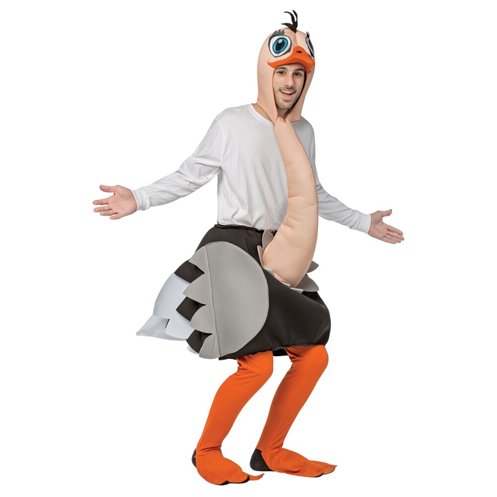 Shop Adult Ostrich Funny Animal Halloween Costume Standard One