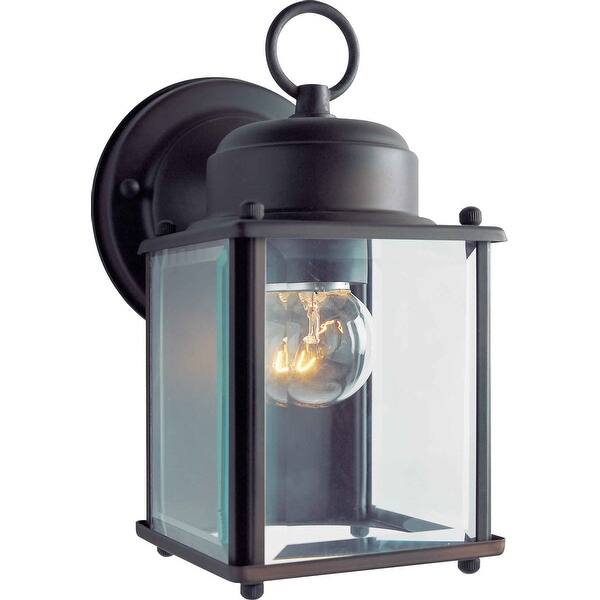 slide 2 of 2, Forte Lighting Craftsman / Mission Outdoor Wall Sconce from the
