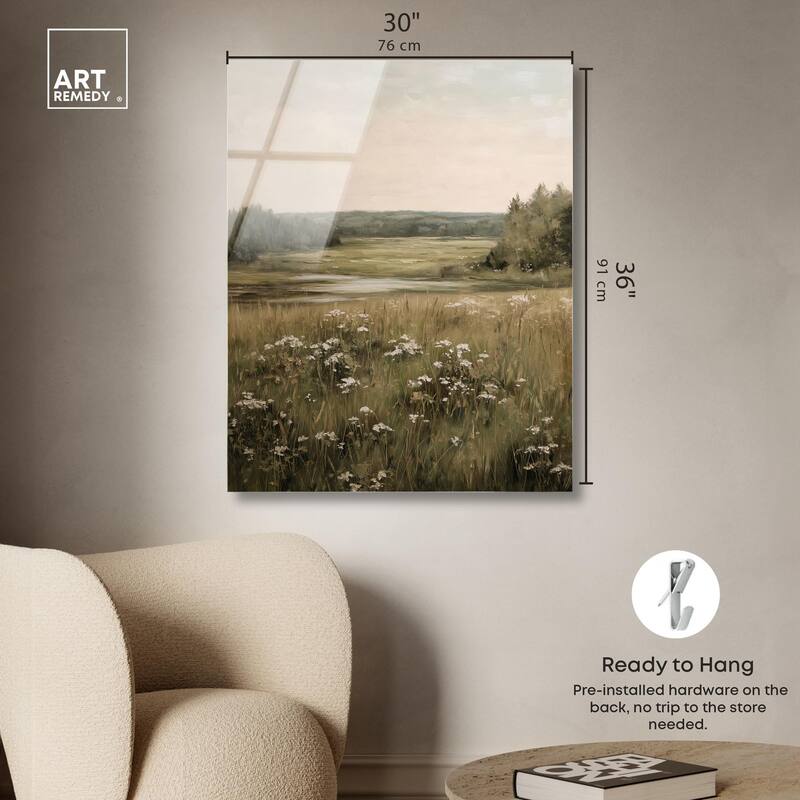 Marshland Whispers Acrylic by Art Remedy, Ready to Hang