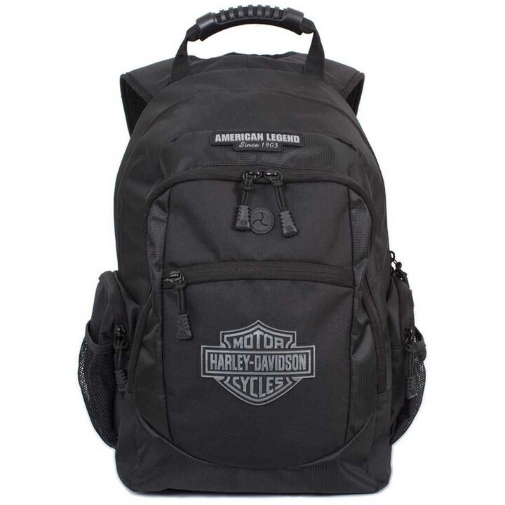 Harley Davidson Men s Classic Bar Sheild Backpack Black BP1932S BLACK Large