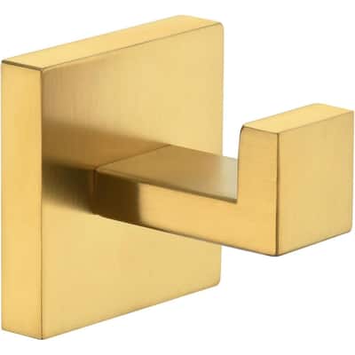 Angle simple towel hook for bathroom, 304 stainless steel shower towel hanger, wall coat hook.