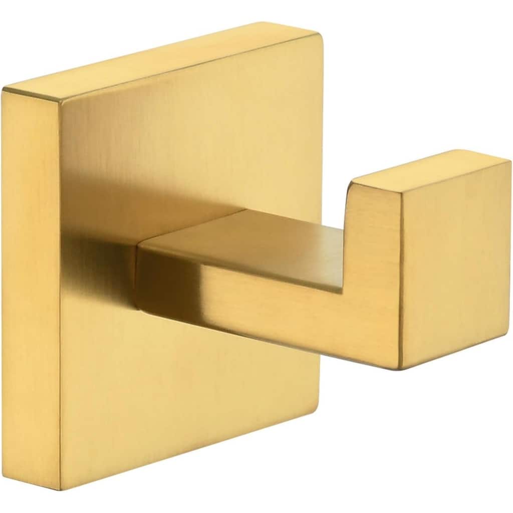 Angle simple towel hook for bathroom, 304 stainless steel shower towel hanger, wall coat hook.