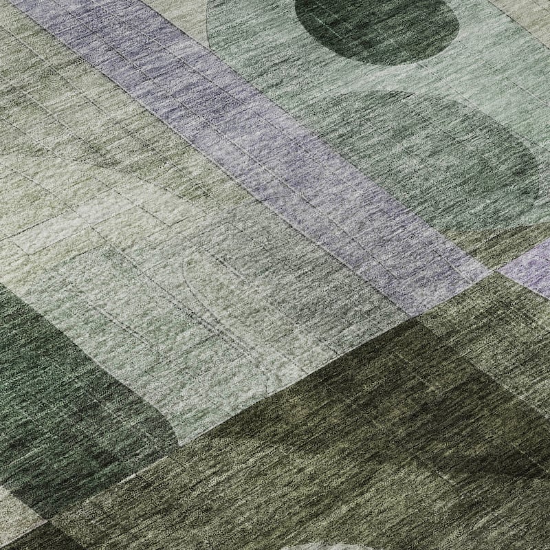 Premium Washable Super Soft Modern Retro Mayfield Rug