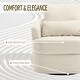preview thumbnail 10 of 13, Roomfitters Teddy Swivel Barrel Chair, 360° Round Accent Sofa Chair for Living Room, Bedroom, Nursery or Office