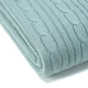 preview thumbnail 28 of 39, Chanasya Cable Knit Throw Blanket With Reversible Sherpa