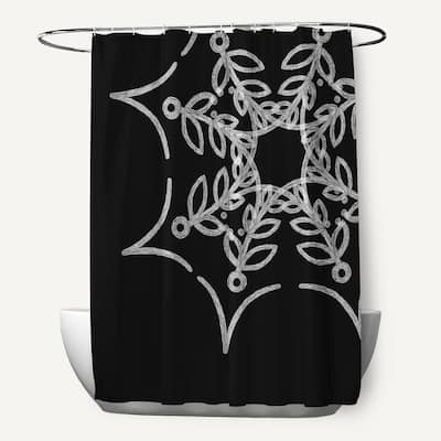 Web Art Holiday Print Shower Curtain (71 x 74)