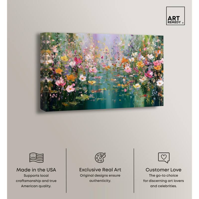 Picturesque Colors Canvas by Art Remedy, Gallery Wrapped