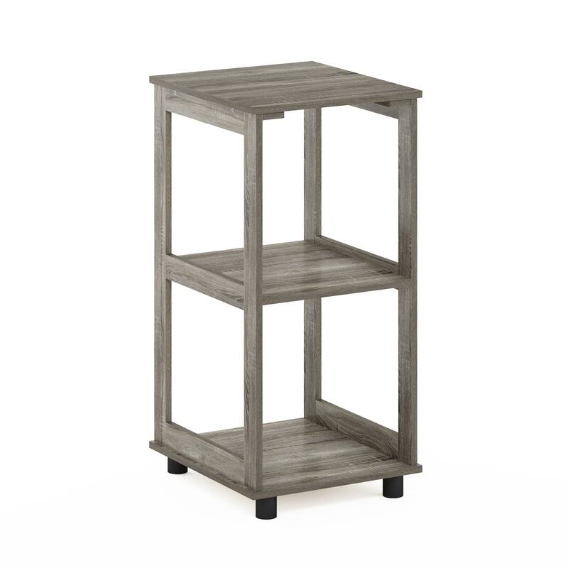 Furinno Romain 2-Tier Tall End Table