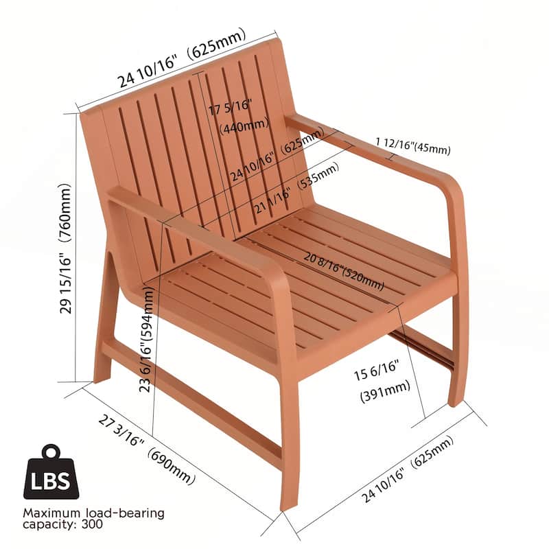 5-Piece Indoor/Outdoor Furniture Set