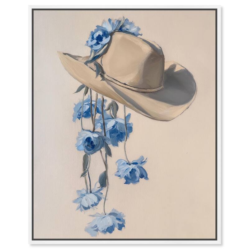 Brimming Blues II Canvas by Art Remedy - White - 16" x 20"