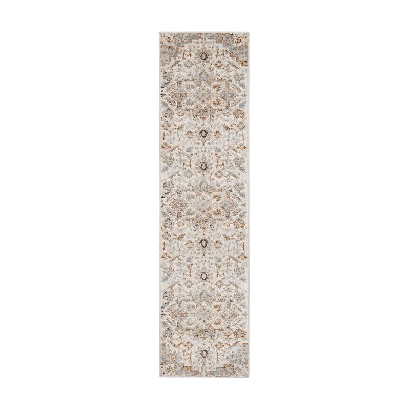 Mohawk Home Pandora Floral Ornamental Medallion Woven Area Rug