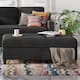 Futzca Modern L-shaped Convertible Sectional Sofa w/ Reversible Chaise