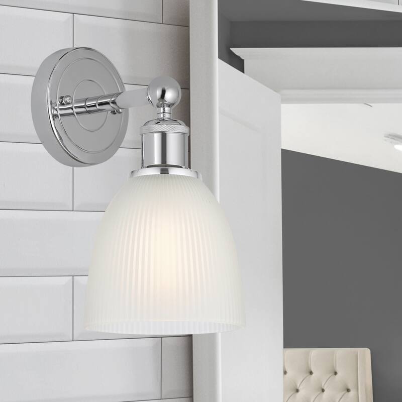 Innovations Lighting 616-1W-12-6 Castile Sconce Castile 12" Tall Wall