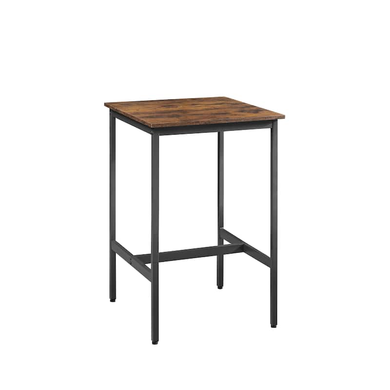 Square Bar Table with 2 Bar Chairs