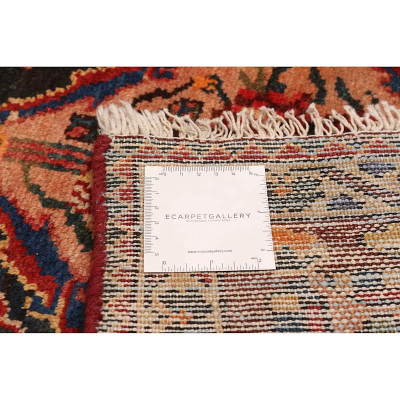 ECARPETGALLERY Hand-knotted Kayseri Vintage Red Wool Rug - 5'2 x 6'10