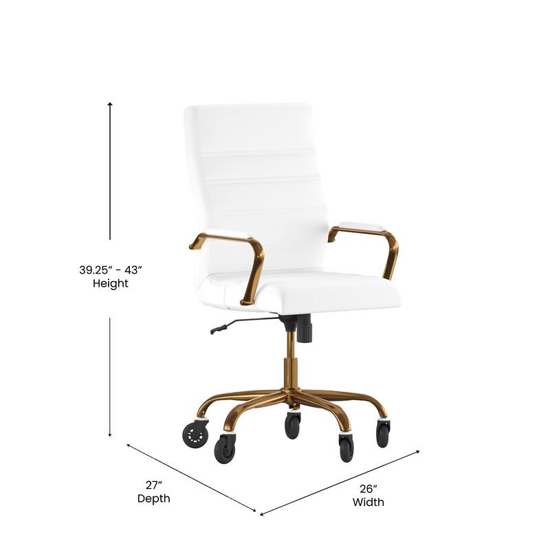 Executive Chair on Skate Wheels
