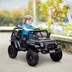 preview thumbnail 9 of 19, 12V Ride-On Truck for Kids with Parent Remote, Music, Horn, Suspension, LED Lights, and Adjustable Speed for Ages 3-6
