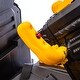 preview thumbnail 3 of 12, Kids Electric Ride-On Car, 3-Seater with 4 Motors, Parental Remote, Water Gun & Bluetooth MP3 - 3-Speed for Ages 3-8