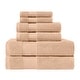 preview thumbnail 7 of 47, Superior Turkish Cotton 6 Piece Solid Plush Heavyweight Towel Set
