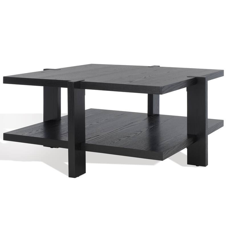 SAFAVIEH Couture Quigley 2-Tier Square Coffee Table - 40 in. W x 40 in. D x 18.3 in. H
