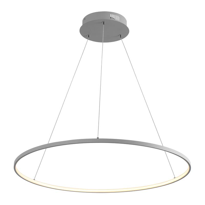 Kinsley Modern Bohemian Iron Integrated LED Pendant by JONATHAN Y