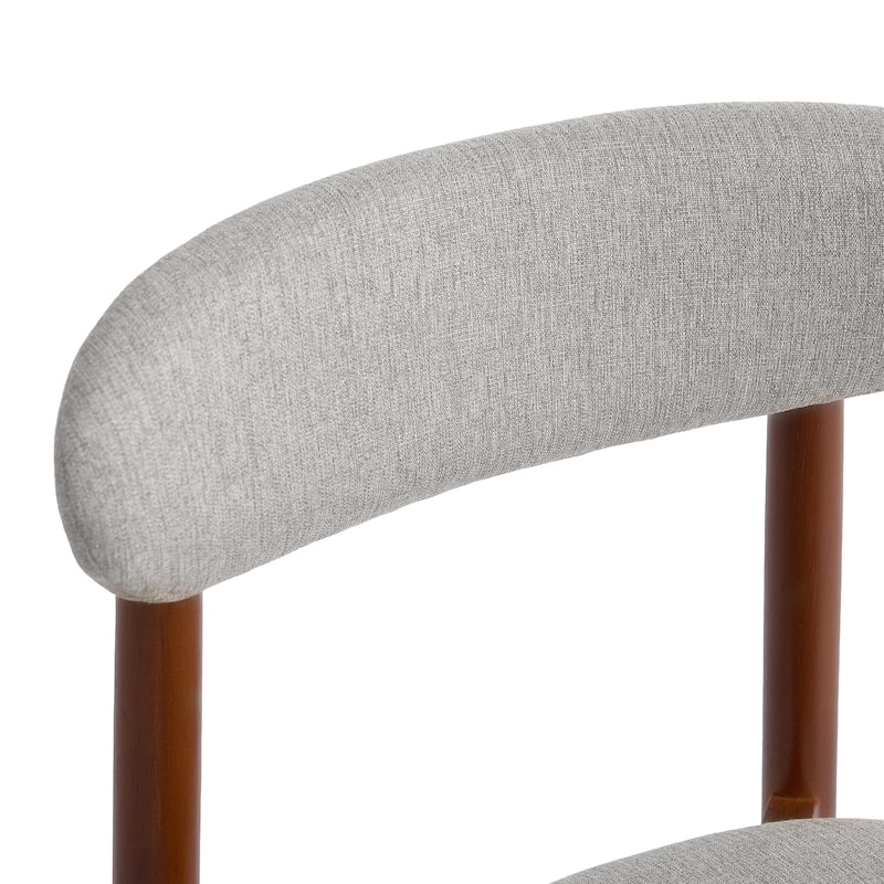Modern Upholstered Linen Kitchen Dining Chair