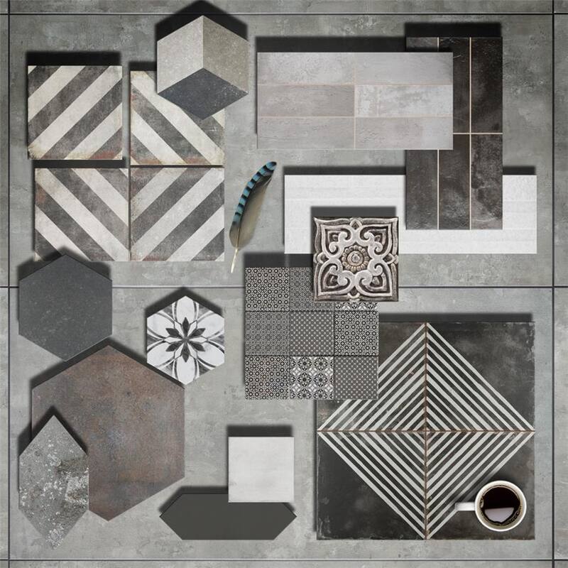 Merola Tile Pictura Capua 23-1/2" x 47" Porcelain Floor and Wall Tile
