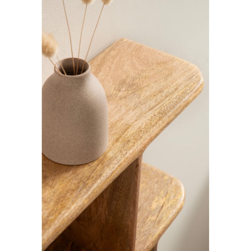 Kate and Laurel Madero Wooden Wall Shelf