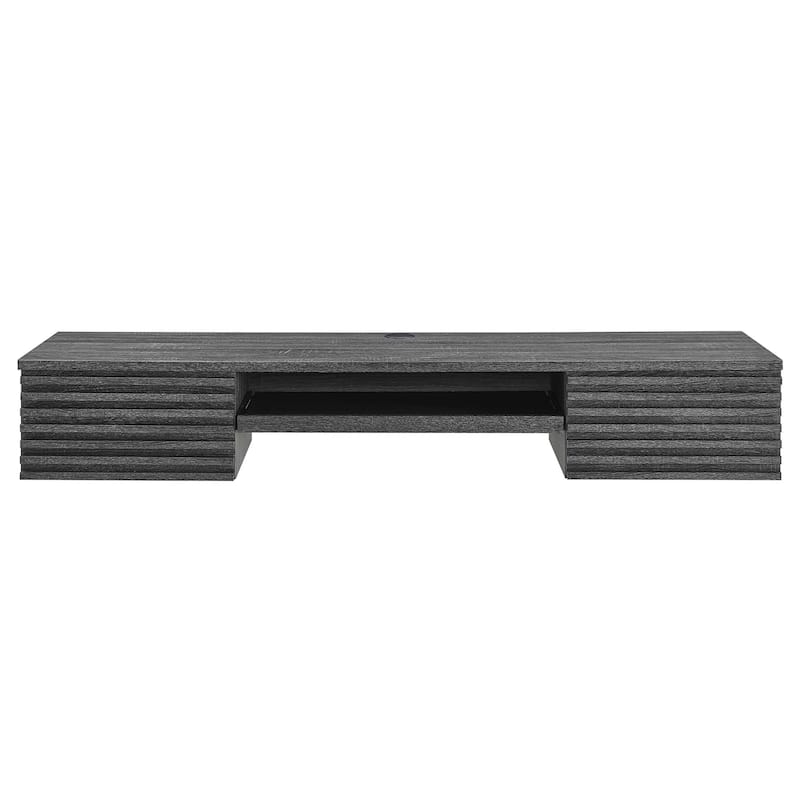 Render Wall Mount Wood Office Desk