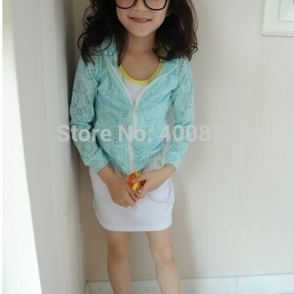 Shop Girl S Summer Fashion Designer Jackets Girls Sun Protection