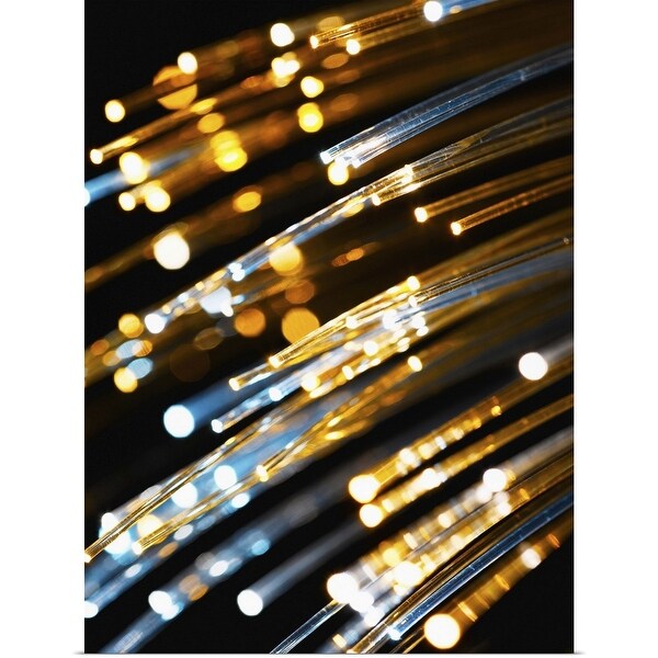 "Fiber optic cable" Poster Print