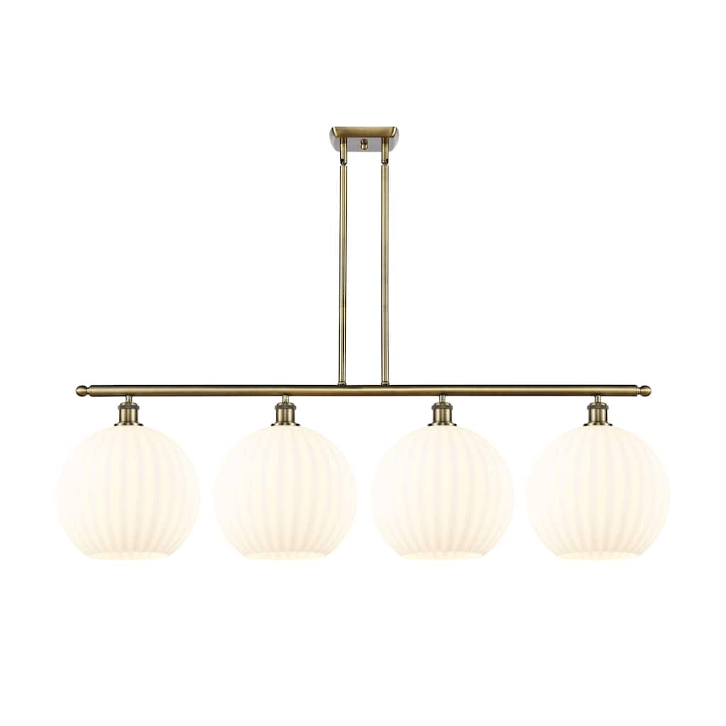 Innovations Lighting 516-4I-14-51-White Venetian-Indoor Pendant White