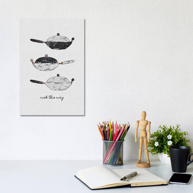 iCanvas "Wok This Way" by Orara Studio Canvas Print - 12x8x0.75