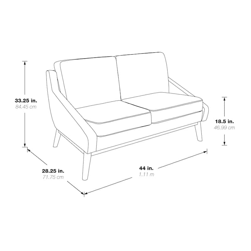 Mid-Century Loveseat