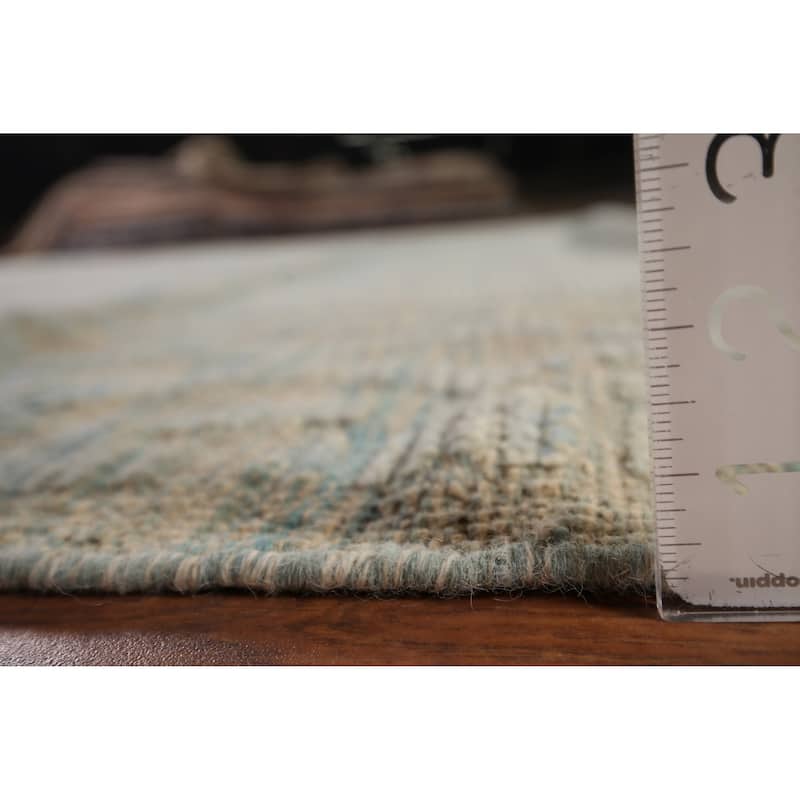 Moroccan Oriental Large Area Rug Handmade Wool Carpet - 12'2" x 16'1"