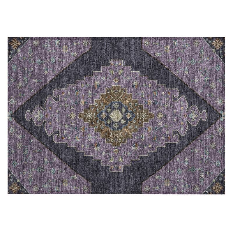 Machine Washable Indoor/ Outdoor Global Marrakesh Chantille Rug