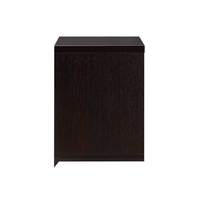 Hazen Mid-century Modern 4-Bottle Floating Wine Rack by Furniture of America