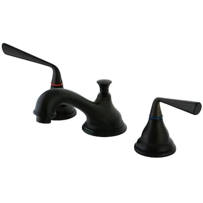 Kingston Brass Silver Sage 1.2 GPM Widespread Bathroom Faucet with
