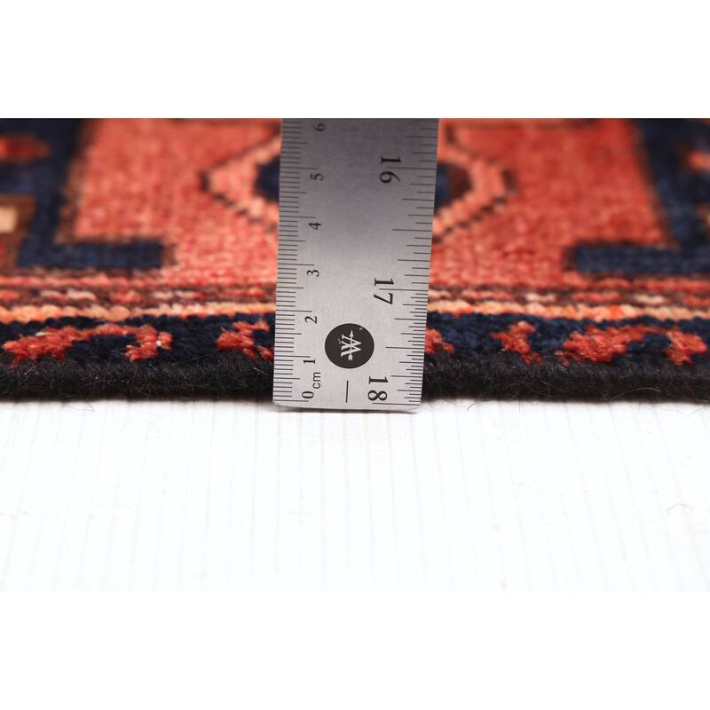 ECARPETGALLERY Hand-knotted Antalya Vintage Dark Copper Wool Rug - 4'3 x 7'5