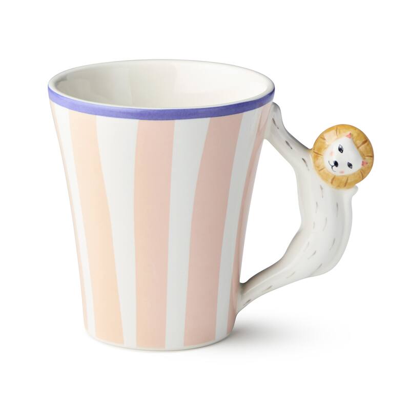 Certified International Menagerie 14 oz. Mugs, Set of 4 Assorted Designs