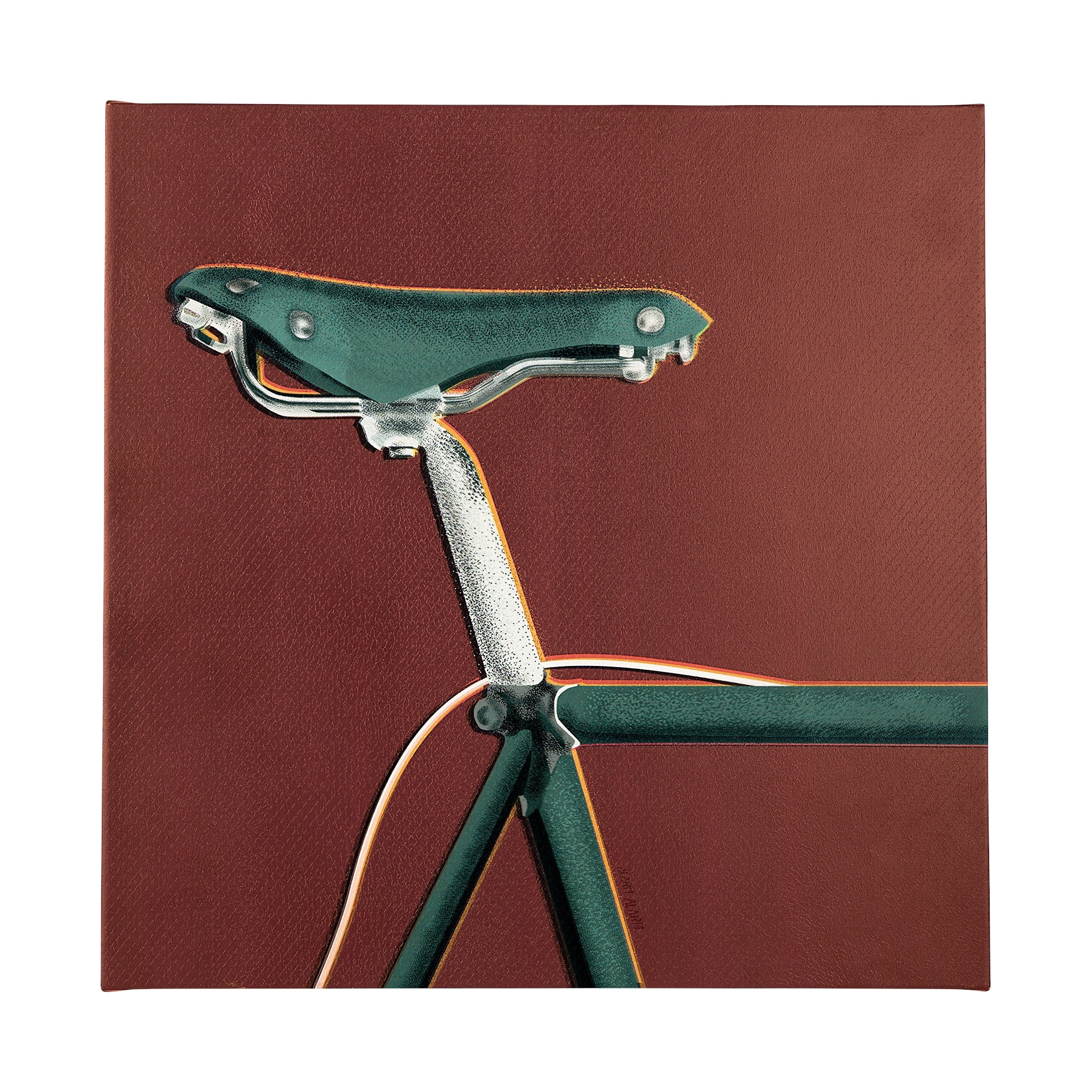 Mercana Bike Saddle IV (30 x 30) Canvas Art Print
