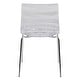 preview thumbnail 28 of 37, LeisureMod Astor Set of 4 Acrylic Plastic Transparent Dining Side Chair With Chrome Base for Home Kitchen Restaurant