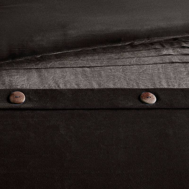 Madison Park Westbrook 7 Piece Faux Suede Comforter Set