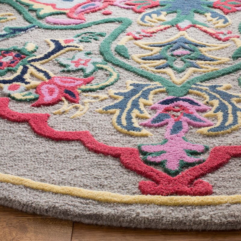 SAFAVIEH Handmade Bellagio Junie Medallion Wool Rug