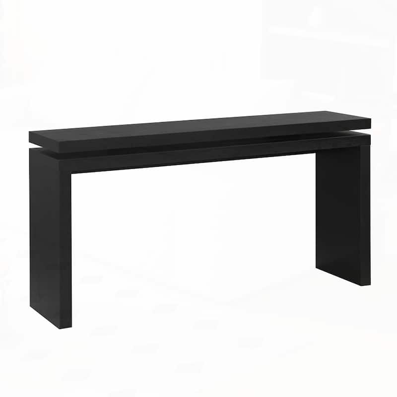 Retro Wooden Entryway Farmhouse Console Table