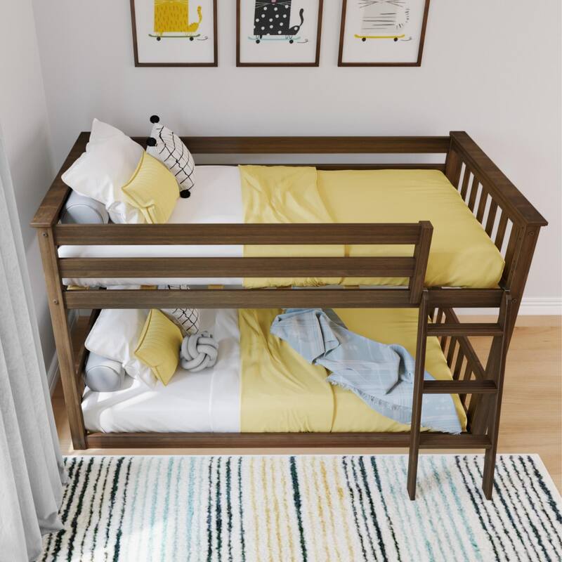 Max and Lily Twin over Twin Low Bunk Bed