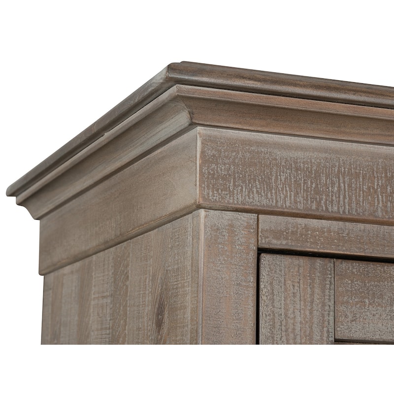 Magnussen Home Lancaster Dovetail Grey Gentleman'S Chest